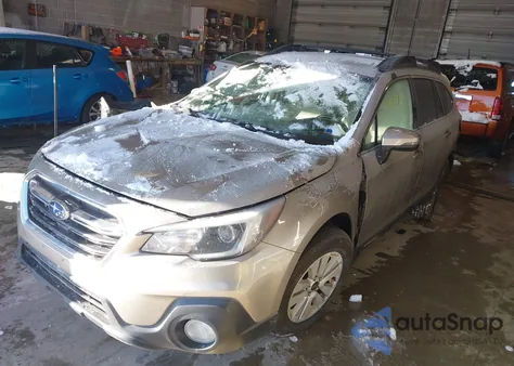 2018 Subaru Outback 2.5I Premium from USA, damaged, VIN 4S4BSAFC2J3340823